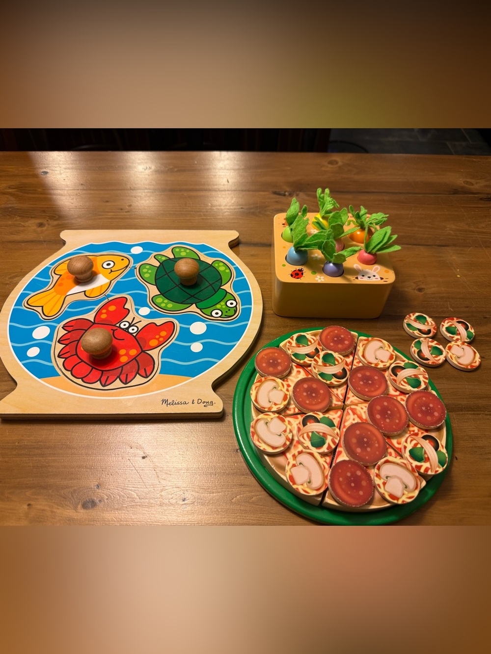 Wooden Toy Montessori Lot